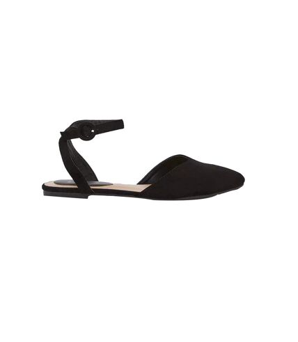 Sandales plates poppy femme noir Dorothy Perkins