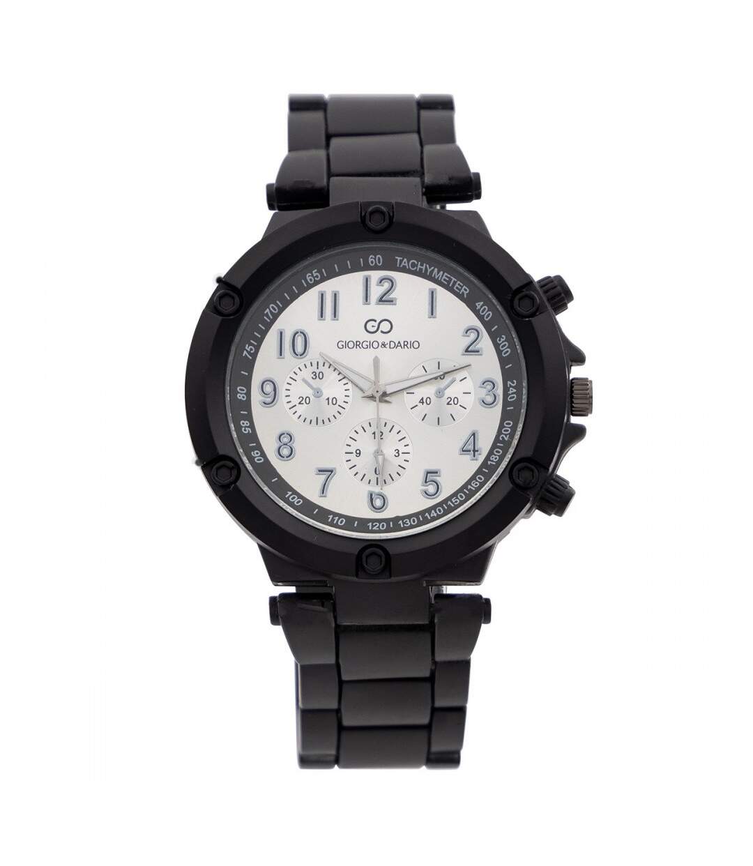 Montre Homme Métal Noir GIORGIO-1