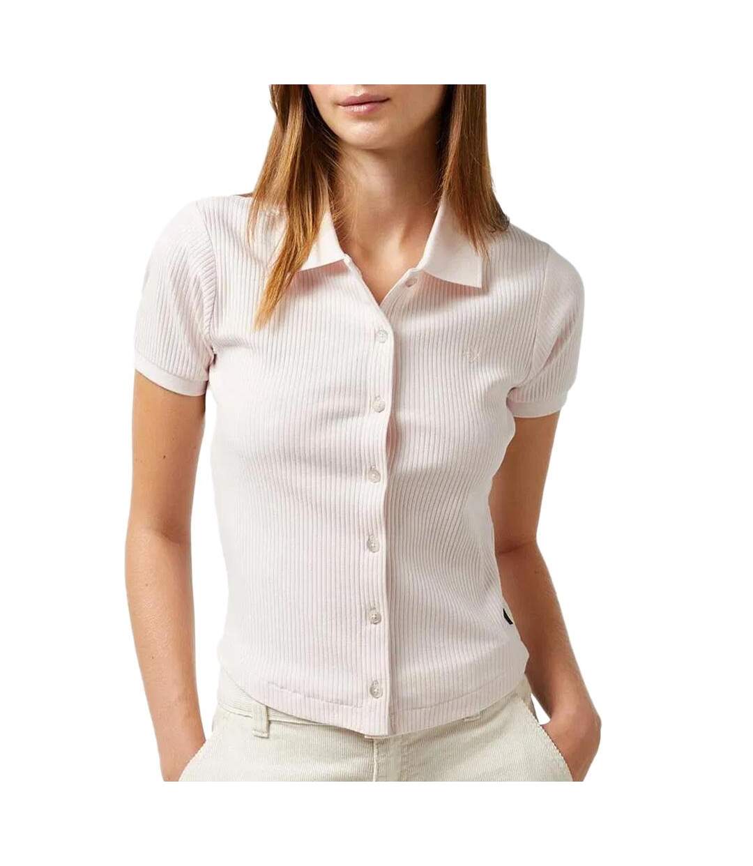Chemise rose femme converse blush-1