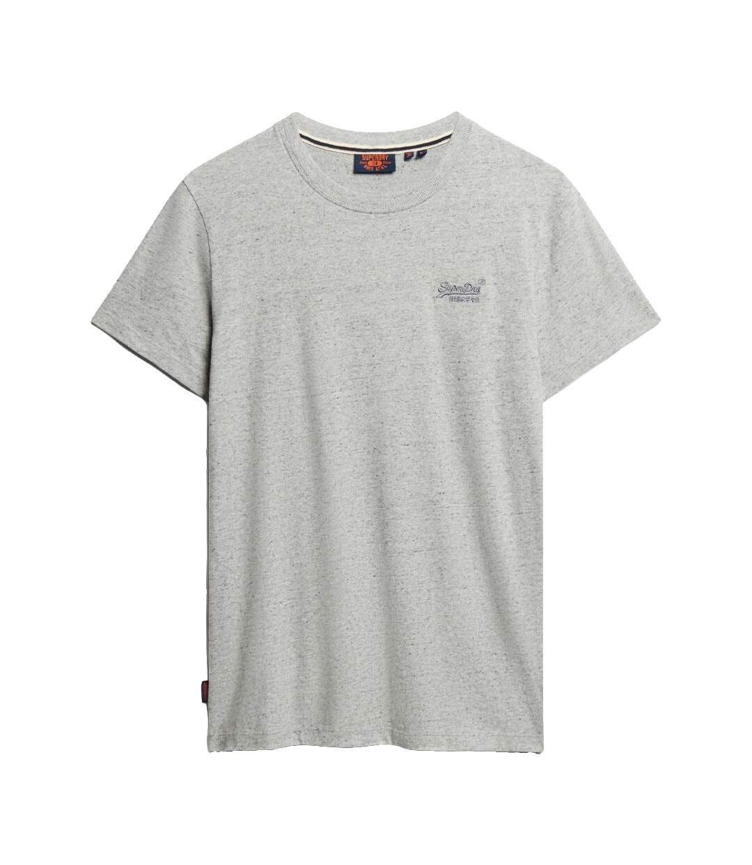 T-shirt gris chiné homme superdry vintage m1011245a - xxl-3