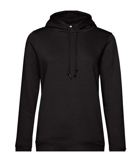 Sweat À Capuche Inspire Femme Noir Pur B&C