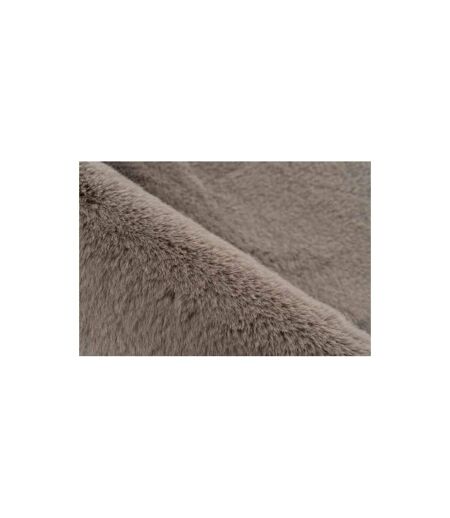 Tapis de Bain Fait à la Main Rabbit 100cm Beige Foncé