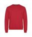 Unisex Adult Miami Round Neck Sweatshirt Candy Pink Clique-2