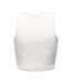 Crop Top Blanc Femme JDY Sofia - L