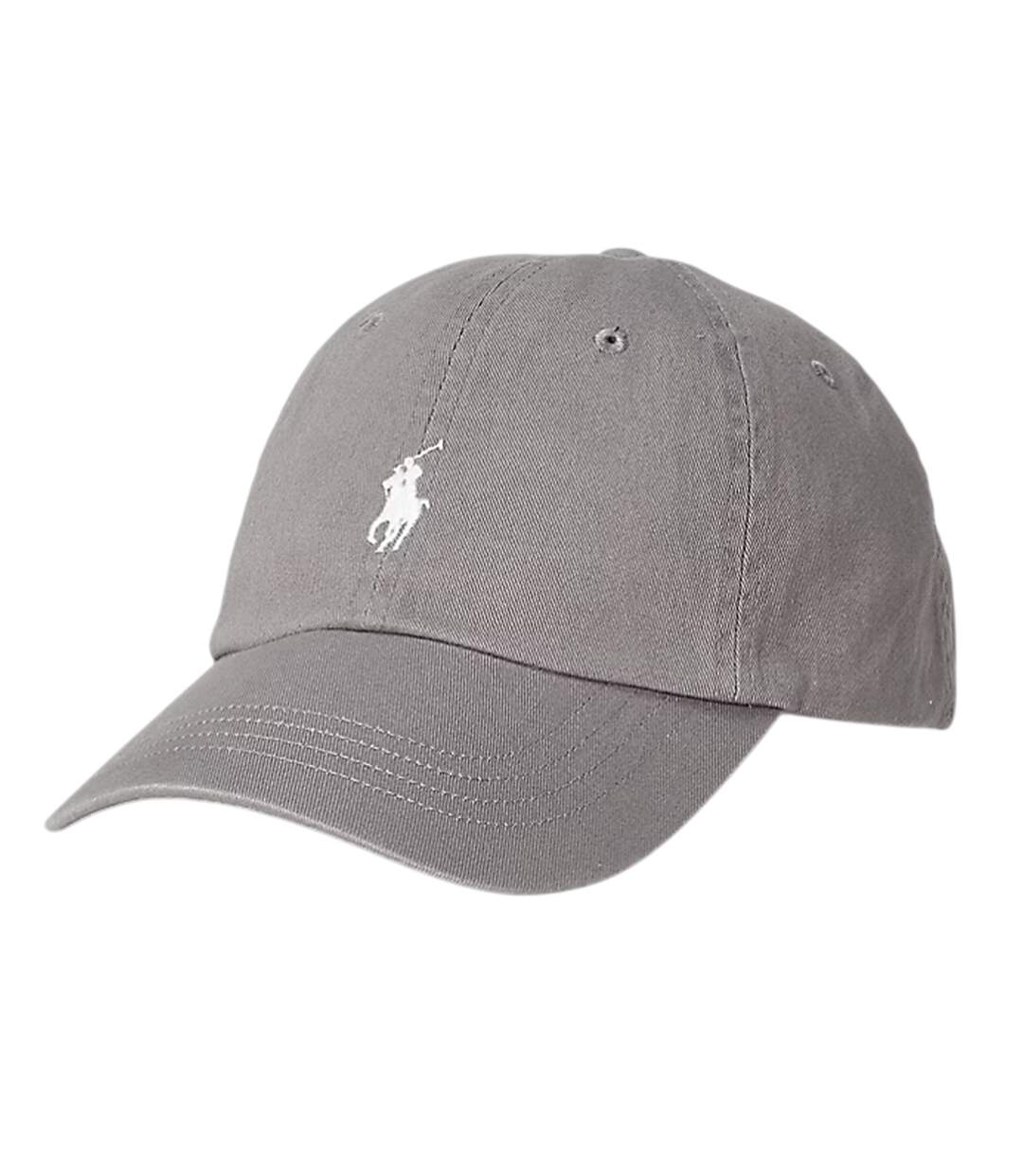 Casquette De Baseball Polo Gris Ralph Lauren-1