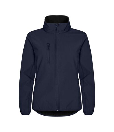 Veste Softshell Classic Femme Bleu Marine Foncé Clique