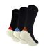 Chaussettes de travail à semelle intérieure en laine pour hommes-1