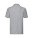 Mens Premium Heathered Polo Shirt Athletic Heather Fruit Of The Loom-2