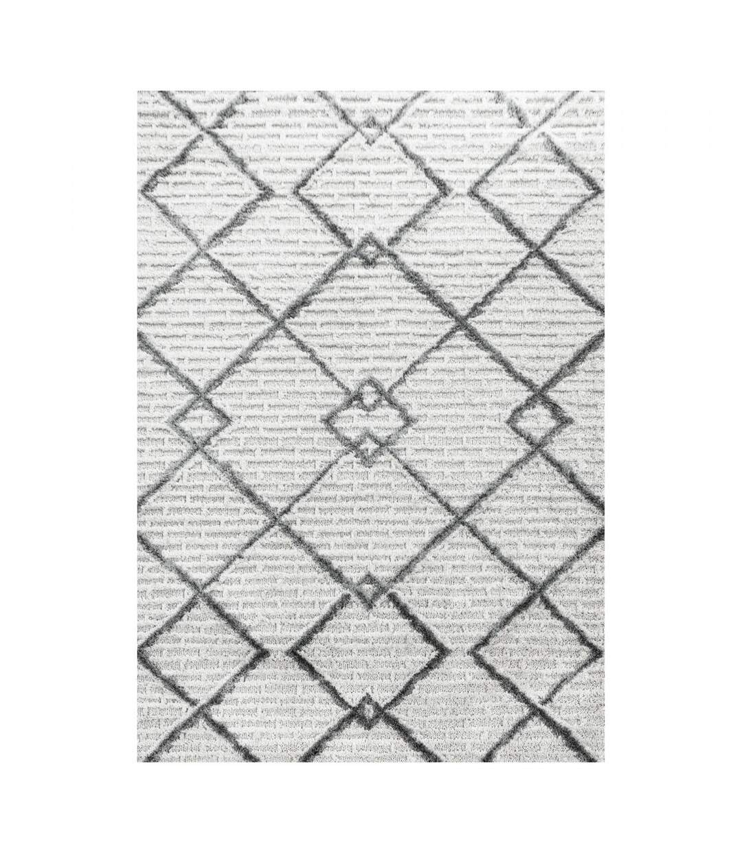 Tapis salon et chambre tissé motif scandinave PISTIOUL-1