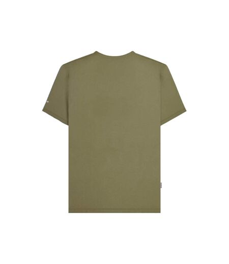Mens Northern Soul T-shirt Khaki Green Lambretta