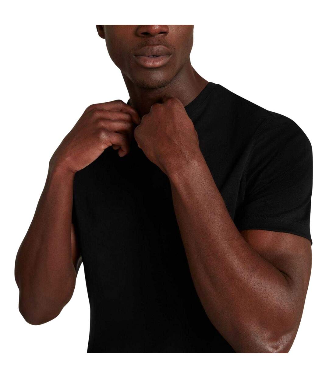 T-shirt Manches Courtes Homme Noir Ted Baker-3
