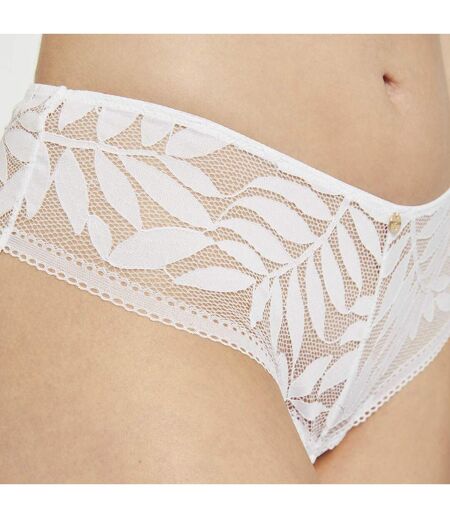 Shorty tanga blanc Lina