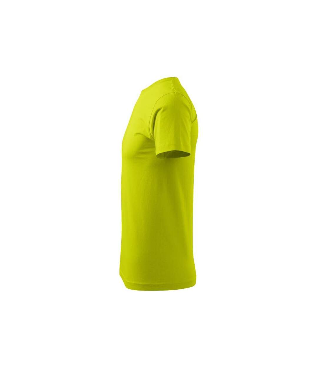 Mens Heavy New T-shirt Lime Green Malfini-3
