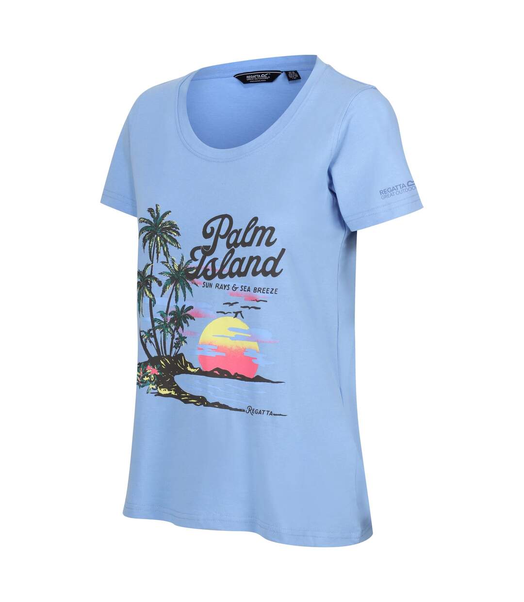 T-shirt filandra femme bleu hortensia Regatta