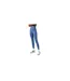 Legging Femme Bleu Foncé USA Pro-1