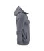 Veste À Capuche Motif/style Uni Homme Gris Acier Printer-3