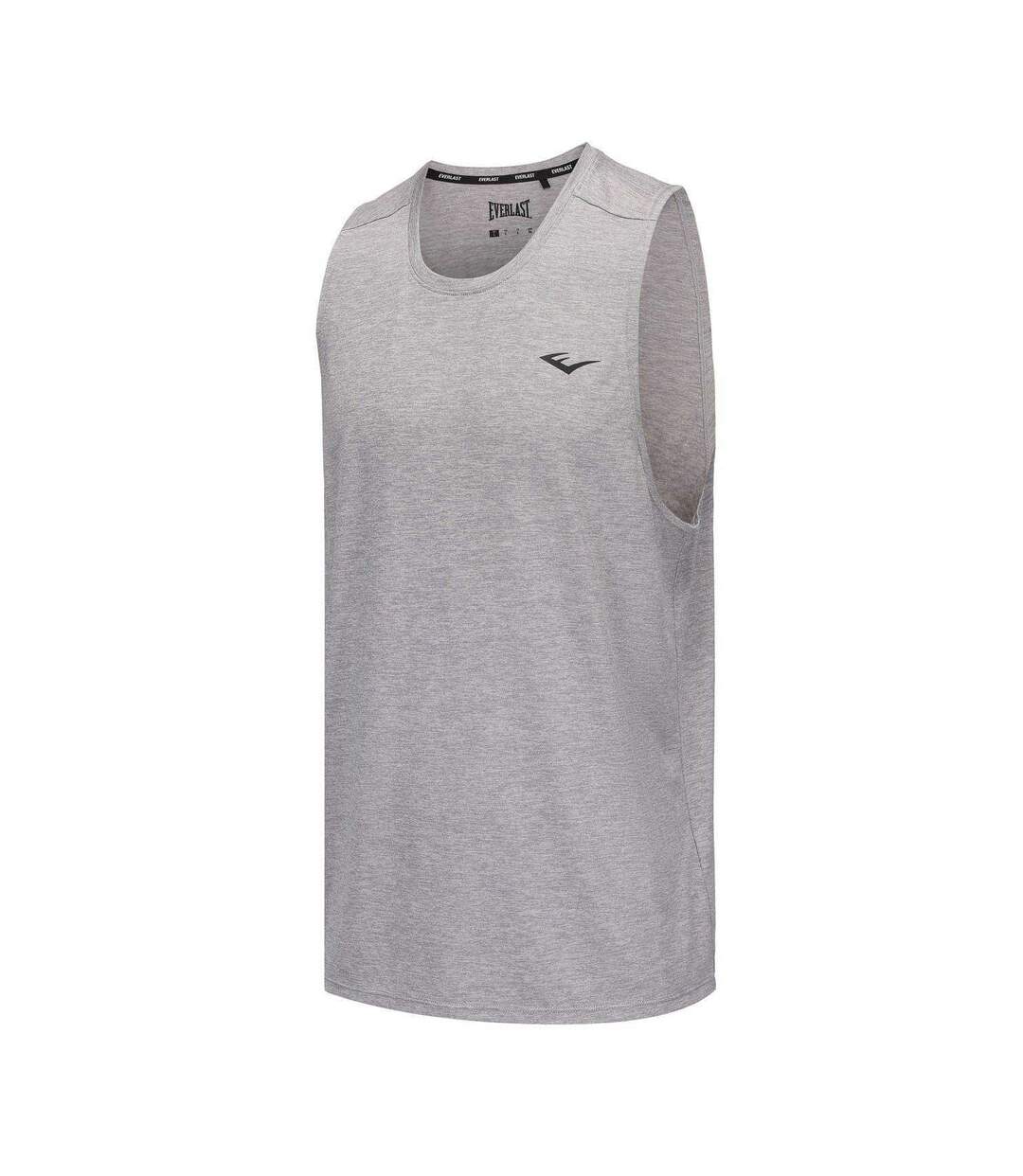 Mens Flex Vest Top Grey Marl Everlast-3