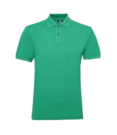 Asquith & Fox Mens Short Sleeve Performance Blend Polo Shirt (Kelly)