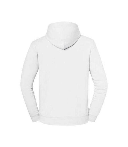 Sweat Uni À Capuche Iconic Premium Adulte Blanc Fruit Of The Loom