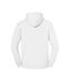 Sweat Uni À Capuche Iconic Premium Adulte Blanc Fruit Of The Loom-2