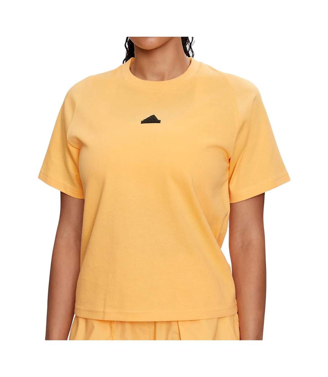 T-shirt Jaune Femme Adidas IS3932 - L-1