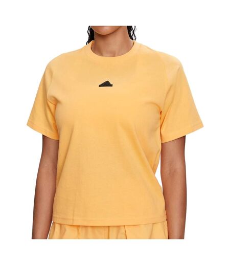 T-shirt Jaune Femme Adidas IS3932 - L