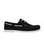 Mens Monteiro Leather Boat Shoes Navy Nicholas Deakins-1