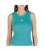 Débardeur turquoise femme calvin klein jeans label - l-1