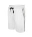 Short Homme Blanc Fabric-3