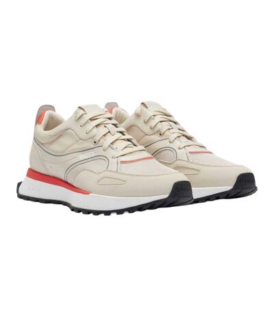 Mens Jonah Running Trainers Beige Boss