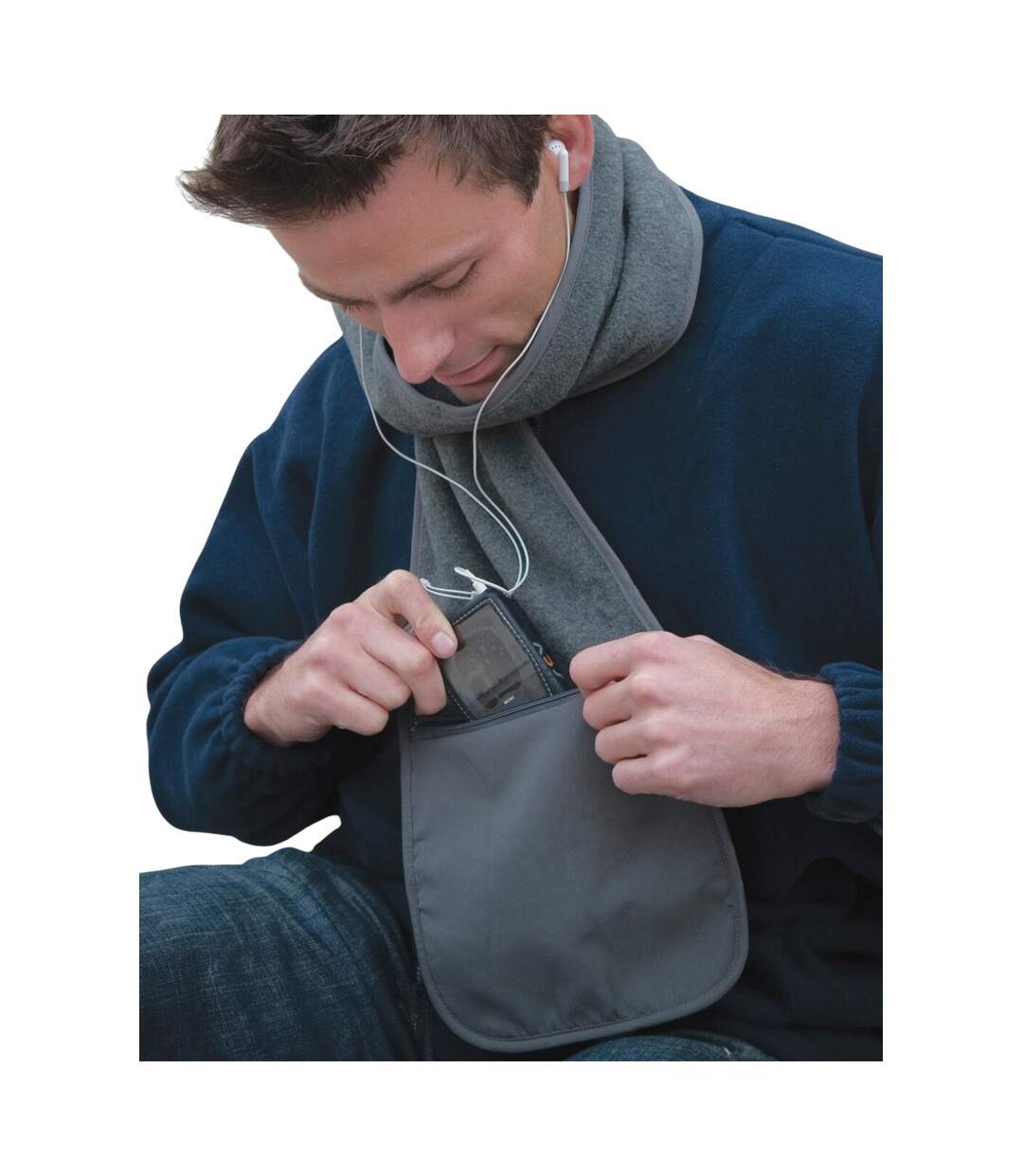 Écharpe D'hiver Taille Unique Gris Result Winter Essentials-1