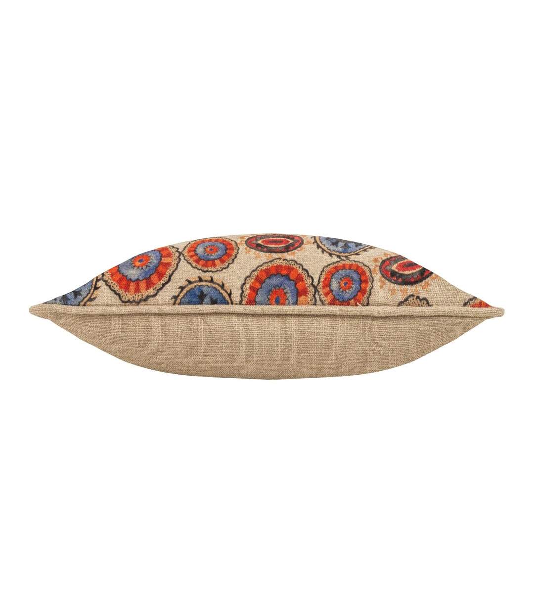 Akamba tribal rectangular cushion cover 50cm x 30cm natural Wylder