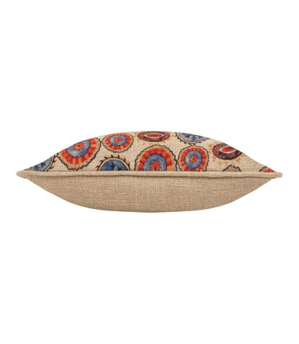 Housse de coussin akamba tribal 50 cm x 30 cm beige pâle Wylder Wylder