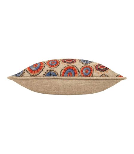 Housse de coussin akamba tribal 50 cm x 30 cm beige pâle Wylder Wylder