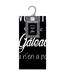 Torchon de Cuisine Gourmandise 50x70cm Noir-5