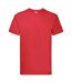 Fruit Of The Loom - T-shirt à manches courtes - Hommes (Rouge) - UTBC333