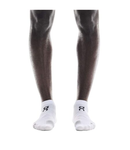 Unisex Adult No-show Socks White On Running