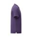 Polo Iconic Homme Violet Chiné Fruit Of The Loom-3