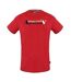 T-shirt Motif Réflexion Homme Rouge Aquascutum-1