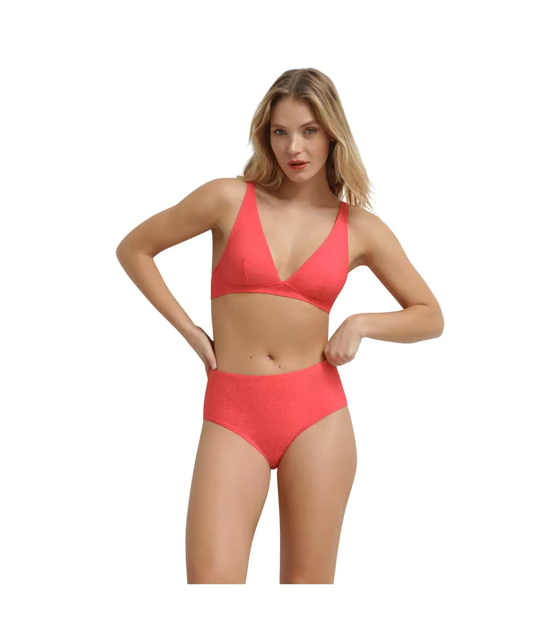 Dim Festival, Haut de maillot de bain triangle sans armatures-3
