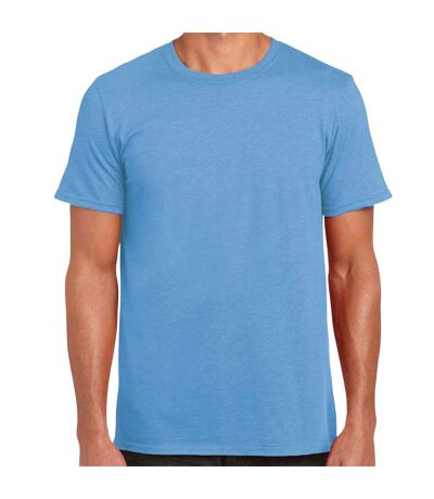 Mens short sleeve soft-style t-shirt carolina blue Gildan