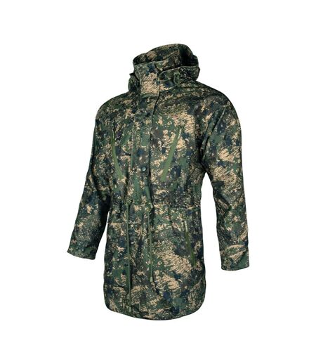 Veste Imperméable Motif/style Camouflage Digital Argyll Homme Vert Jack Pyke