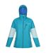 Veste imperméable highton femme bleu tahoe / turquoise délavé Regatta