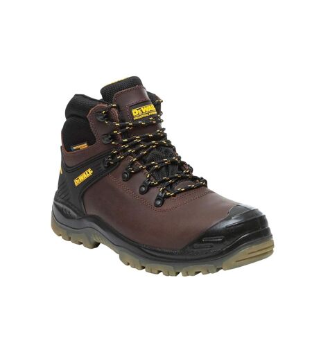 Newark S3 Waterproof Safety Hiker Boots Brown DeWALT Power Tools