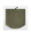 Fleece Recycled Snood Olive Green Beechfield-3
