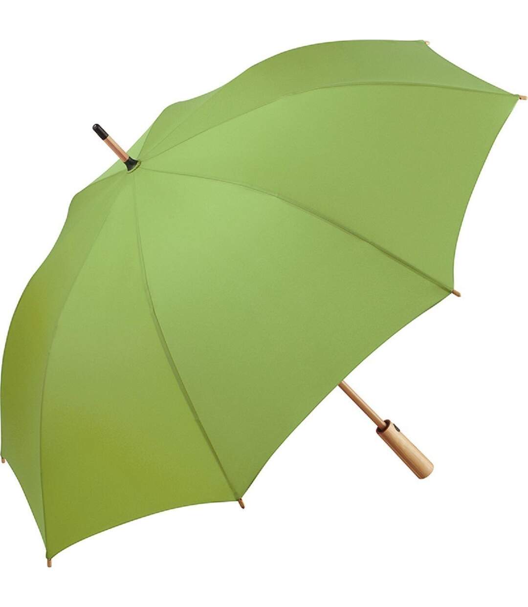 Parapluie standard écologique - bambou et PET recyclé - FP7379 - vert lime-1