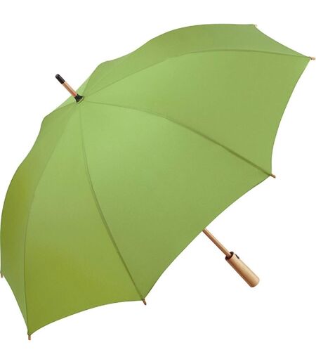 Parapluie standard écologique - bambou et PET recyclé - FP7379 - vert lime