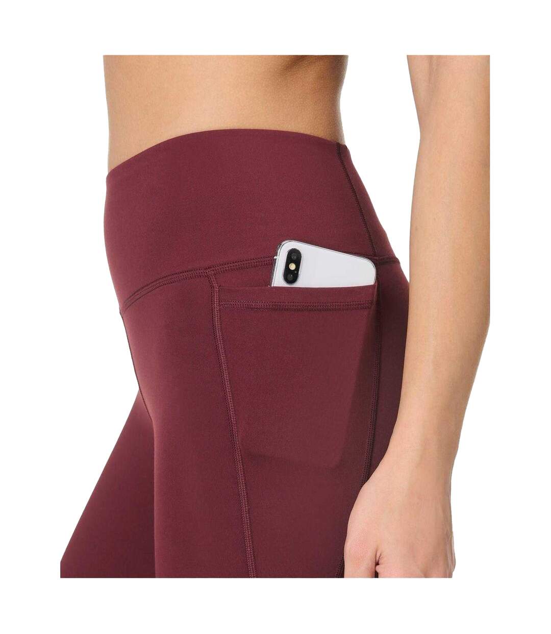 Legging Ultimate Studio Femme Rouge Grenat Sweaty Betty-4