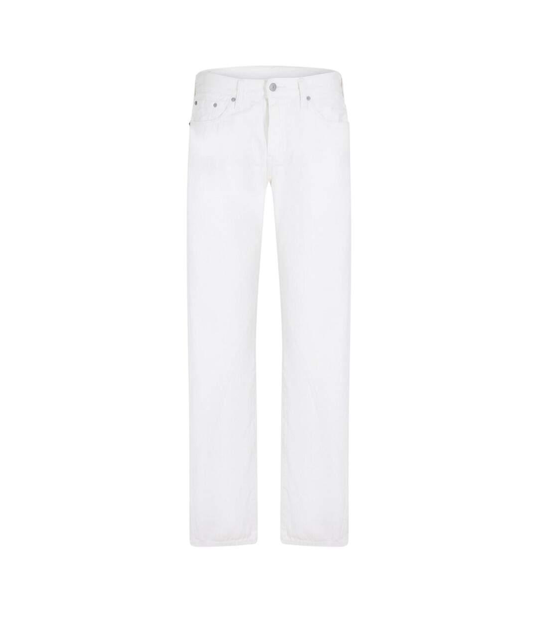 Mens 502 Straight Leg Jeans White Levis-2