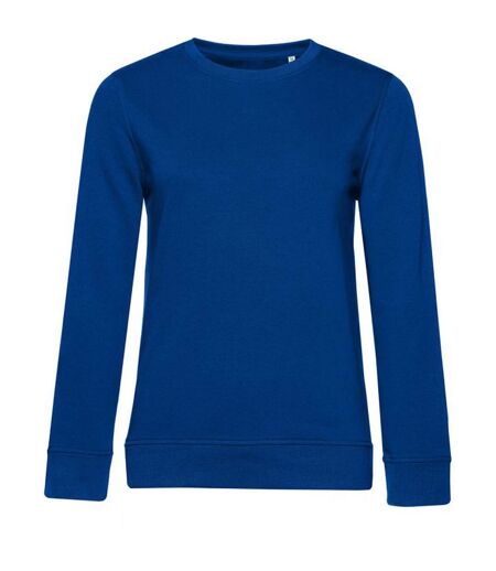Sweat Organic Inspire Femme Bleu Roi B&C